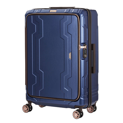 Legend Walker 5205 Bluewhale Hardside Front-Open Max Expansion Spinner Luggage, 29-in