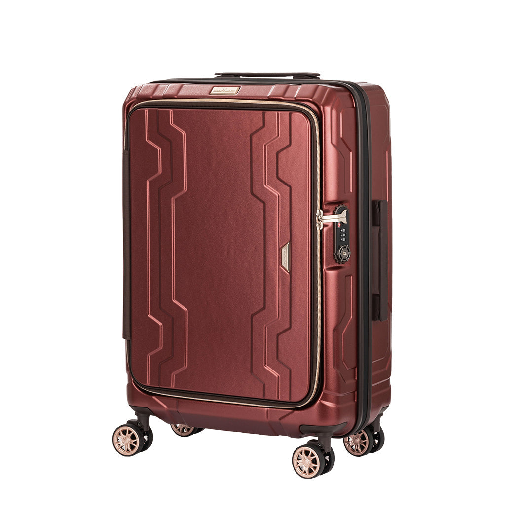 Legend Walker 5205 Bluewhale Hardside Front-Open Max Expansion Spinner Luggage, 26-in