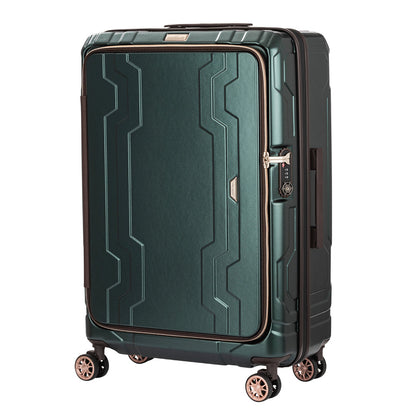 Legend Walker 5205 Bluewhale Hardside Front-Open Max Expansion Spinner Luggage, 29-in