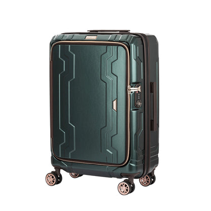 Legend Walker 5205 Bluewhale Hardside Front-Open Max Expansion Spinner Luggage, 26-in