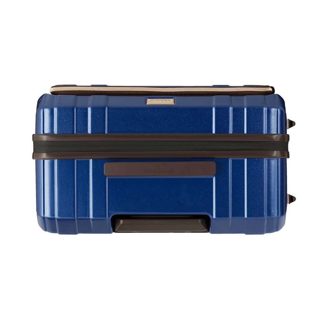 Legend Walker 5205 Bluewhale Hardside Front-Open Max Expansion Spinner Luggage, 26-in