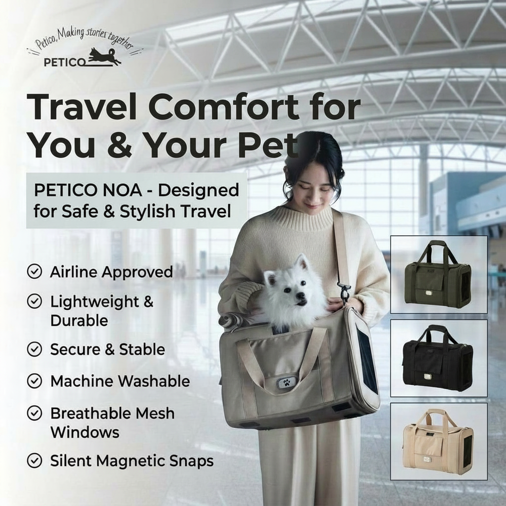 PETiCO 3003 NOA, Airline-Approved Pet  Duffle Bag