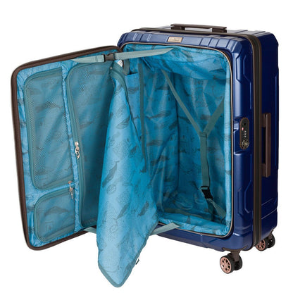 Legend Walker 5205 Bluewhale Hardside Front-Open Max Expansion Spinner Luggage, 29-in