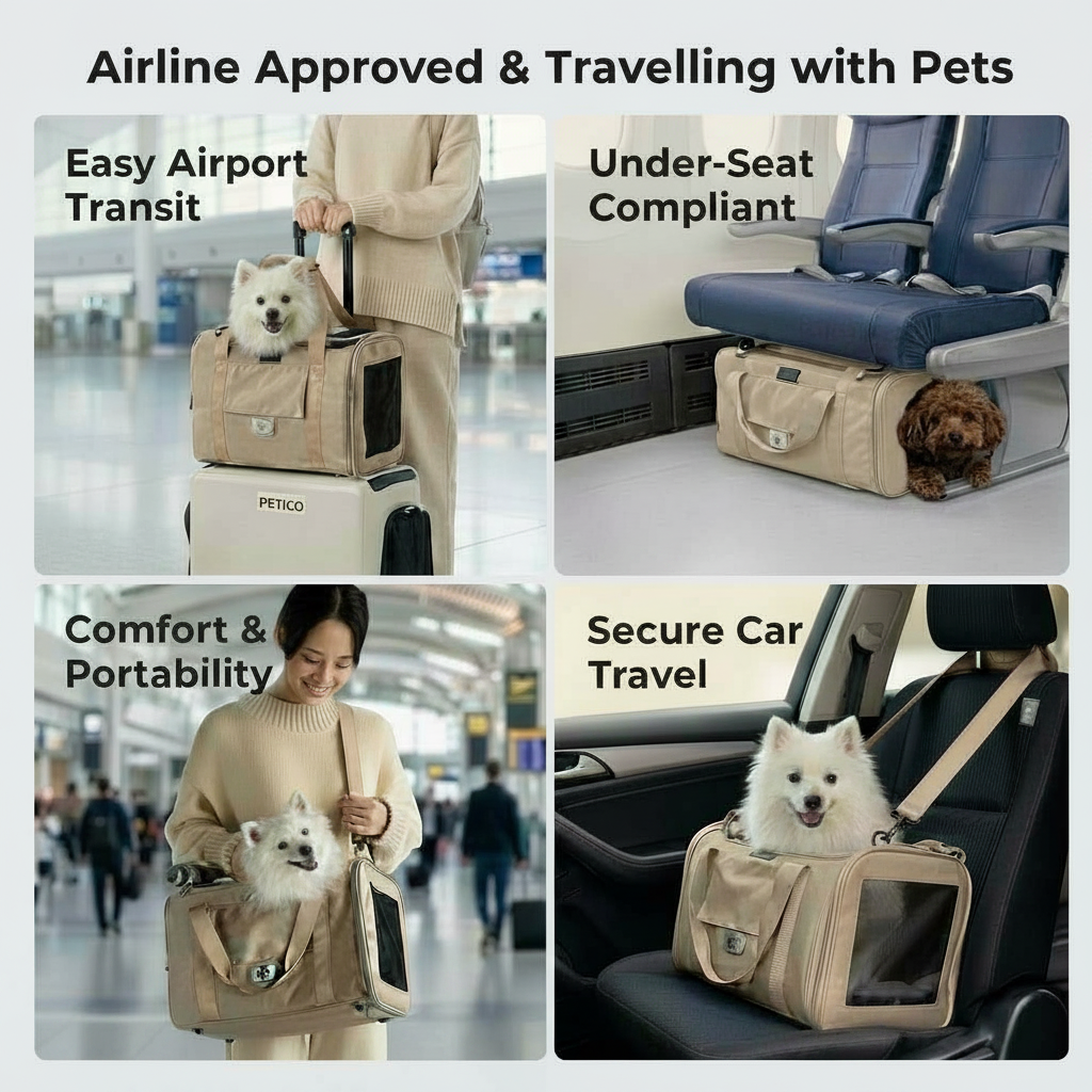 PETiCO 3003 NOA, Airline-Approved Pet  Duffle Bag