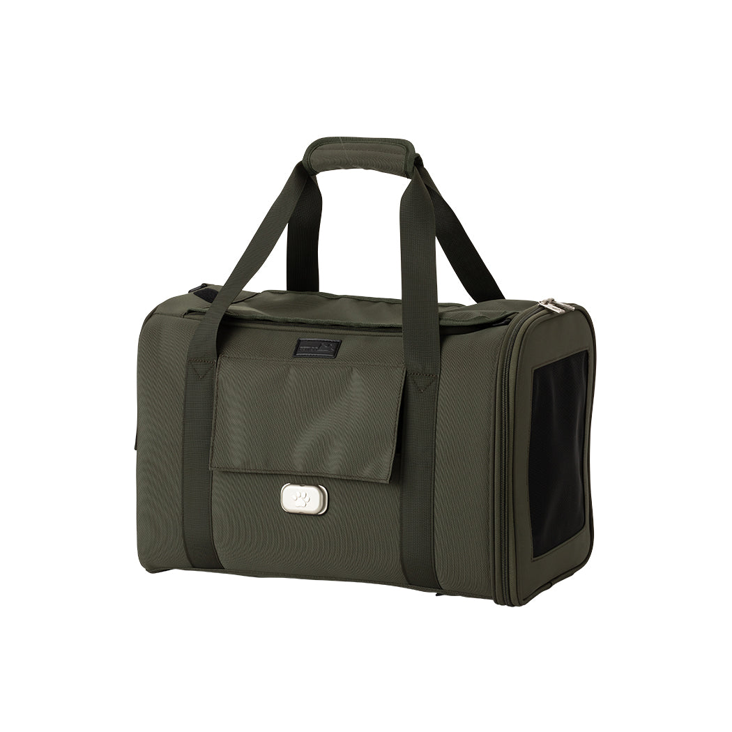 PETiCO NOA 3003 Airline Approved Pet  Duffle Bag for Small Dogs & Cats Under 15 lbs, Sturdy & Machine Washable  with Magnetic Snaps, Medium Size