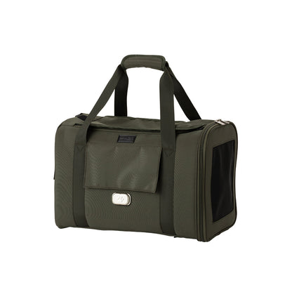 PETiCO NOA 3003 Airline Approved Pet  Duffle Bag for Small Dogs & Cats Under 15 lbs, Sturdy & Machine Washable  with Magnetic Snaps, Medium Size