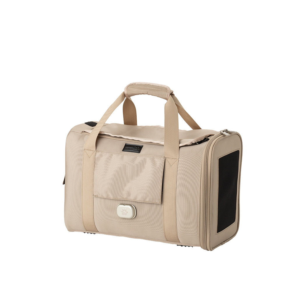 PETiCO NOA 3003 Airline Approved Pet Duffle Bag for Small Dogs & Cats Under 9 lbs, Sturdy & Machine Washable with Magnetic Snaps, Small Size,