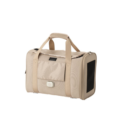 PETiCO NOA 3003 Airline Approved Pet Duffle Bag for Small Dogs & Cats Under 9 lbs, Sturdy & Machine Washable with Magnetic Snaps, Small Size,