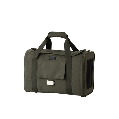 PETiCO NOA 3003 Airline Approved Pet Duffle Bag for Small Dogs & Cats Under 9 lbs, Sturdy & Machine Washable with Magnetic Snaps, Small Size,