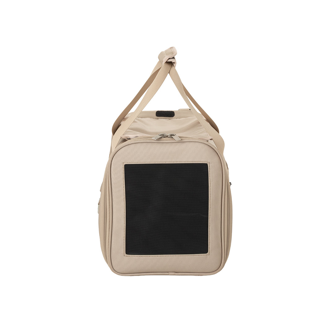 PETiCO NOA 3003 Airline Approved Pet  Duffle Bag for Small Dogs & Cats Under 15 lbs, Sturdy & Machine Washable  with Magnetic Snaps, Medium Size