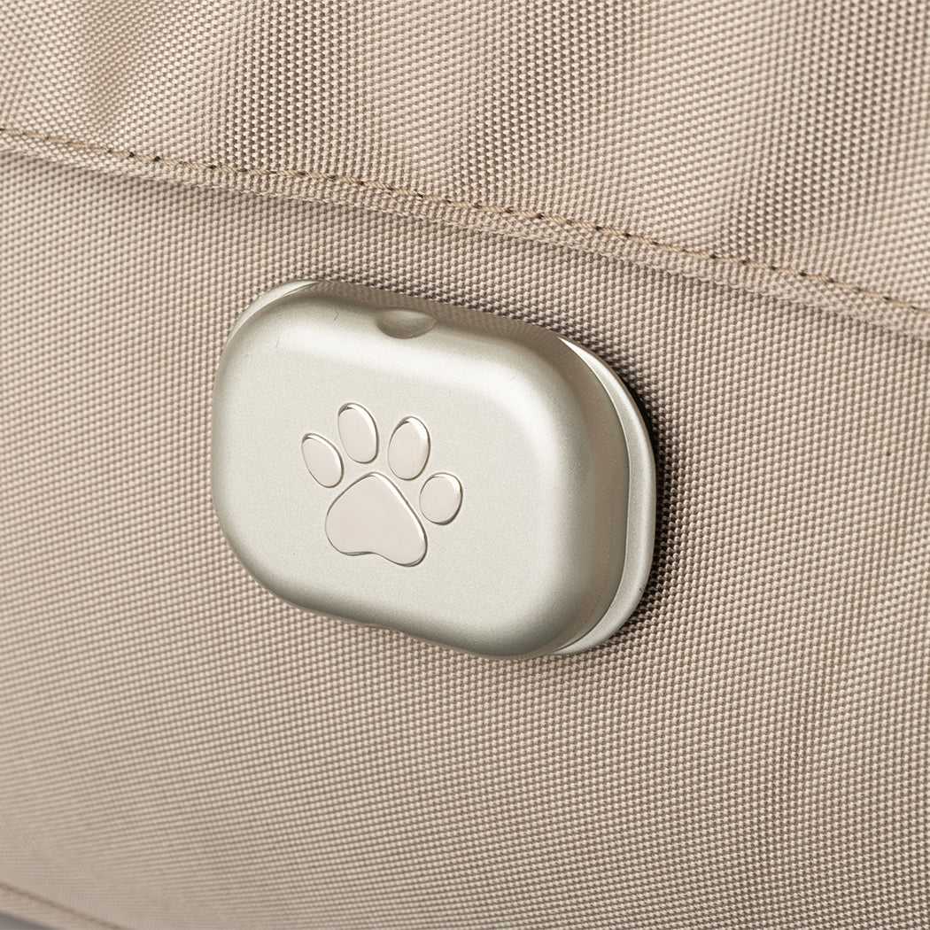 PETiCO NOA 3003 Airline Approved Pet Duffle Bag for Small Dogs & Cats Under 9 lbs, Sturdy & Machine Washable with Magnetic Snaps, Small Size,