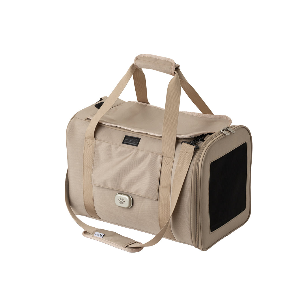 PETiCO NOA 3003 Airline Approved Pet  Duffle Bag for Small Dogs & Cats Under 15 lbs, Sturdy & Machine Washable  with Magnetic Snaps, Medium Size