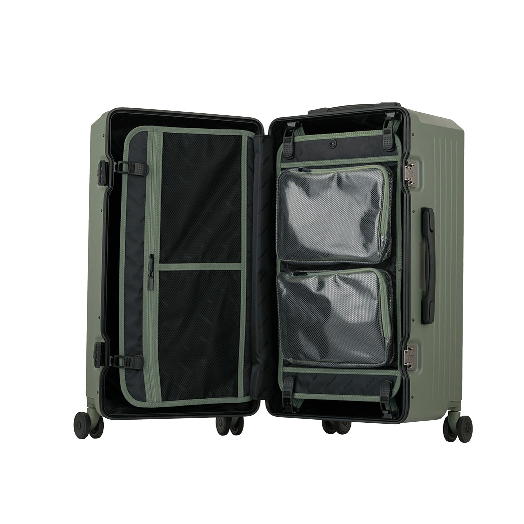 made in challenger ケース Legend Walker 5114 CHALLENGER Hardside Trunk-style Spinner Luggage