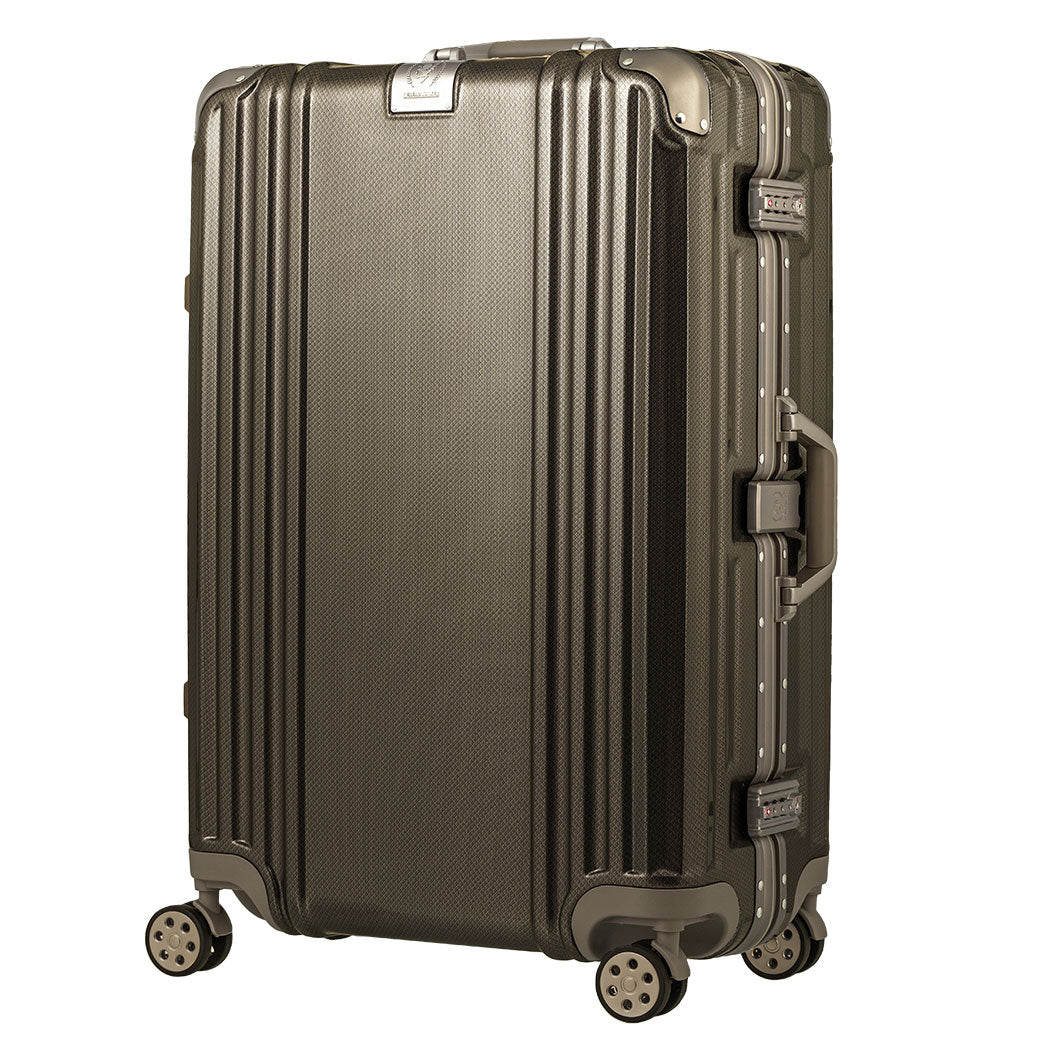 Legend Walker 5509 Grace Hardside Durable Aluminum Frame Spinner Luggage, 25-in