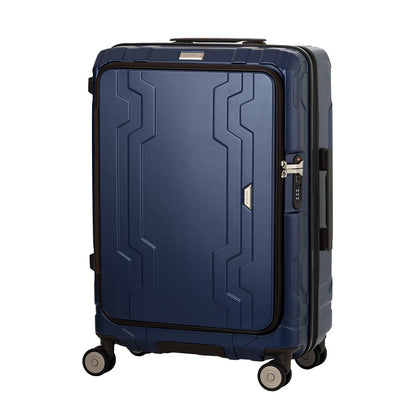 Legend Walker 5525 Bluewhale Hardside Front-Open Max Expansion Spinner Luggage, 21-in,Carry-on