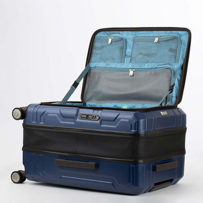 Legend Walker 5525 Bluewhale Hardside Front-Open Max Expansion Spinner Luggage, 30-in