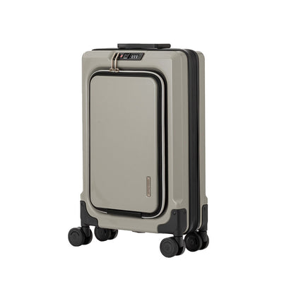 Legend Walker 6031 FIT Hardside Front-Open compact Expansion Spinner Luggage,21-in,Carry-on