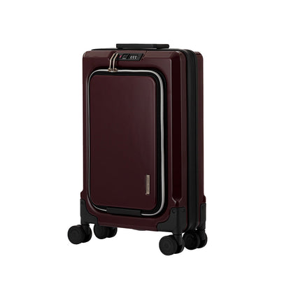 Legend Walker 6031 FIT Hardside Front-Open compact Expansion Spinner Luggage,21-in,Carry-on