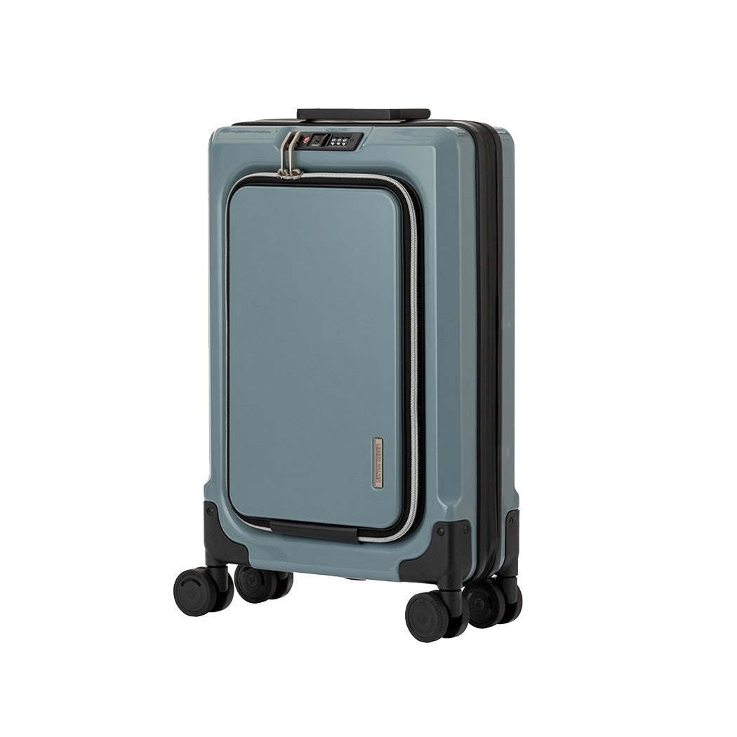 Legend Walker 6031 FIT Hardside Front-Open compact Expansion Spinner Luggage,21-in,Carry-on