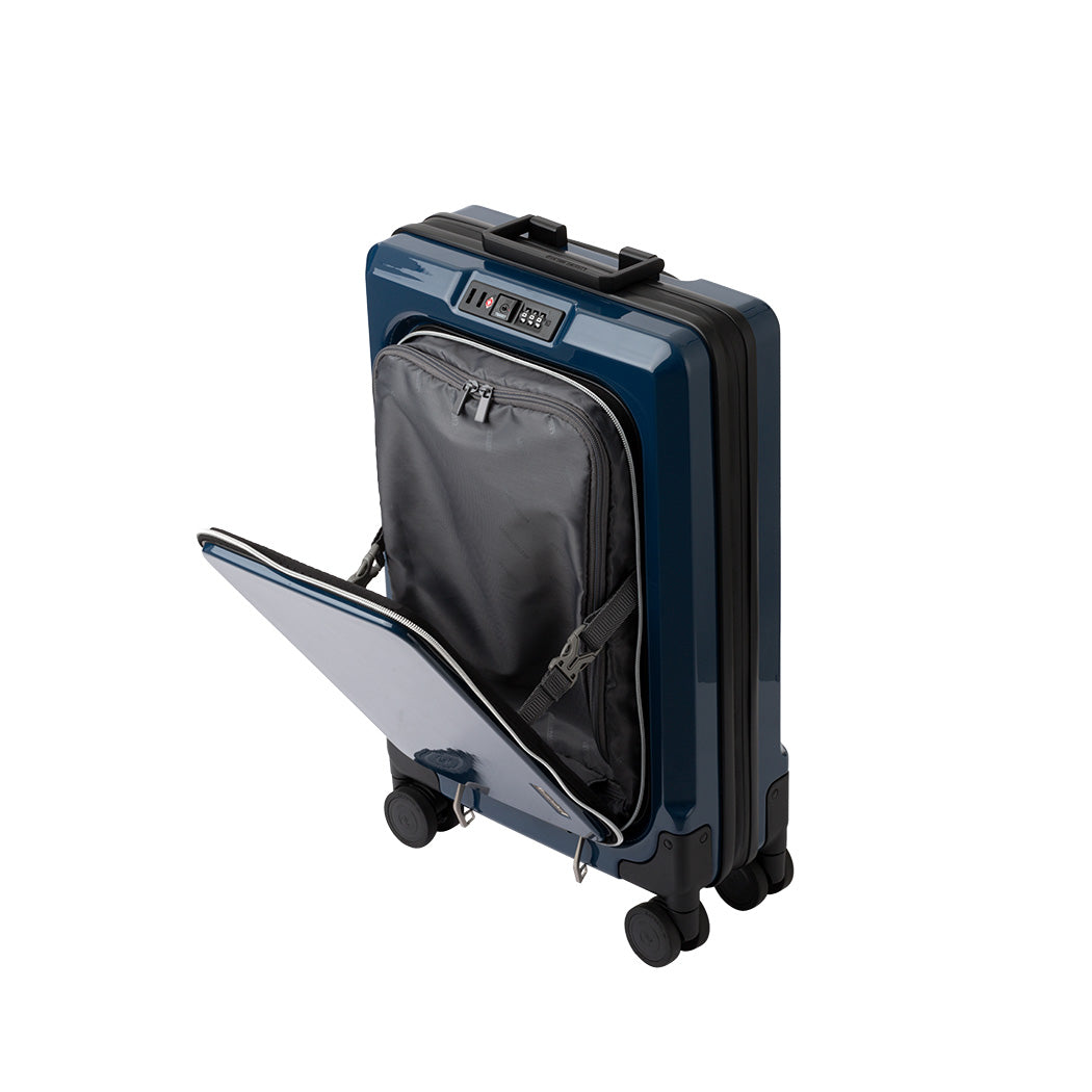 Legend Walker 6031 FIT Hardside Front-Open compact Expansion Spinner Luggage,21-in,Carry-on