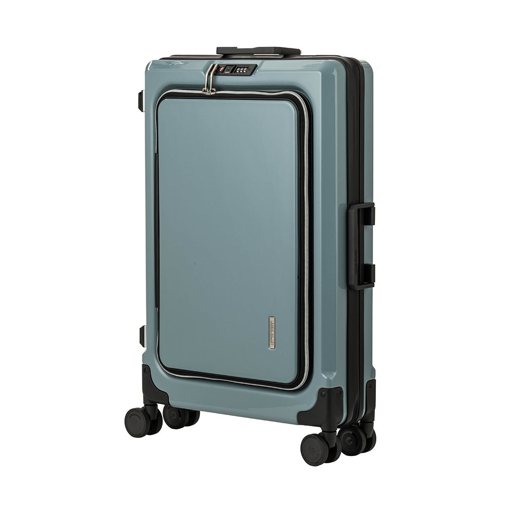 Legend Walker 6031 FIT Hardside Front-Open compact Expansion Spinner Luggage, 26-in