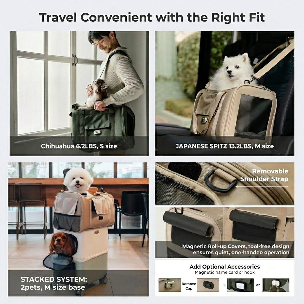 PETiCO 3003 NOA, Airline-Approved Pet  Duffle Bag