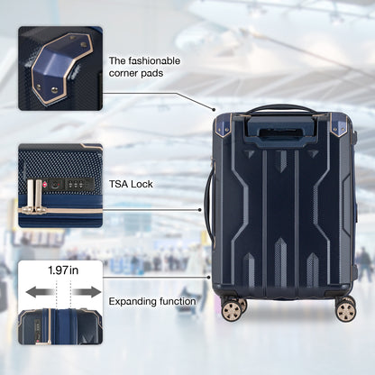 Legend Walker 5109 Spatha Hardside Expandable Spinner Luggage, 27-in