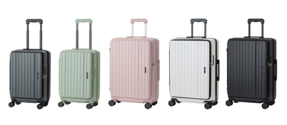 LW 5524 Hardshell Expansion Front-openning, USB port,Cup-holder Spinner Luggage