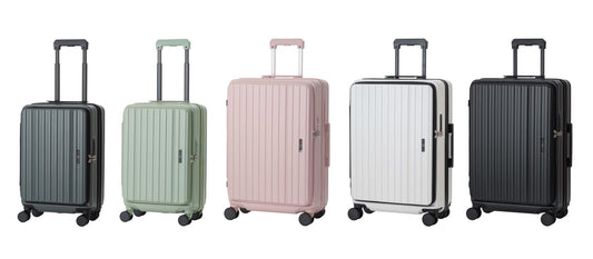LW 5524 Hardshell Expansion Front-openning, USB port,Cup-holder Spinner Luggage