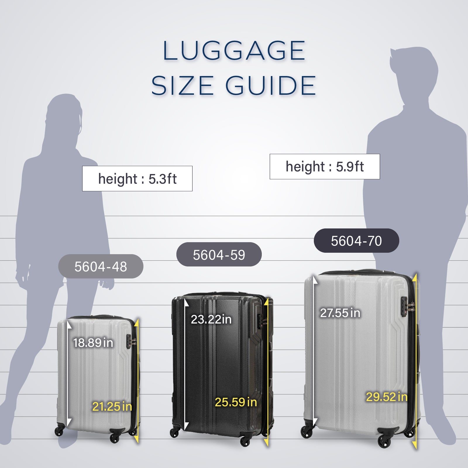 Legend Walker Blade-Ultralight Hardside PC Fiber Expandable